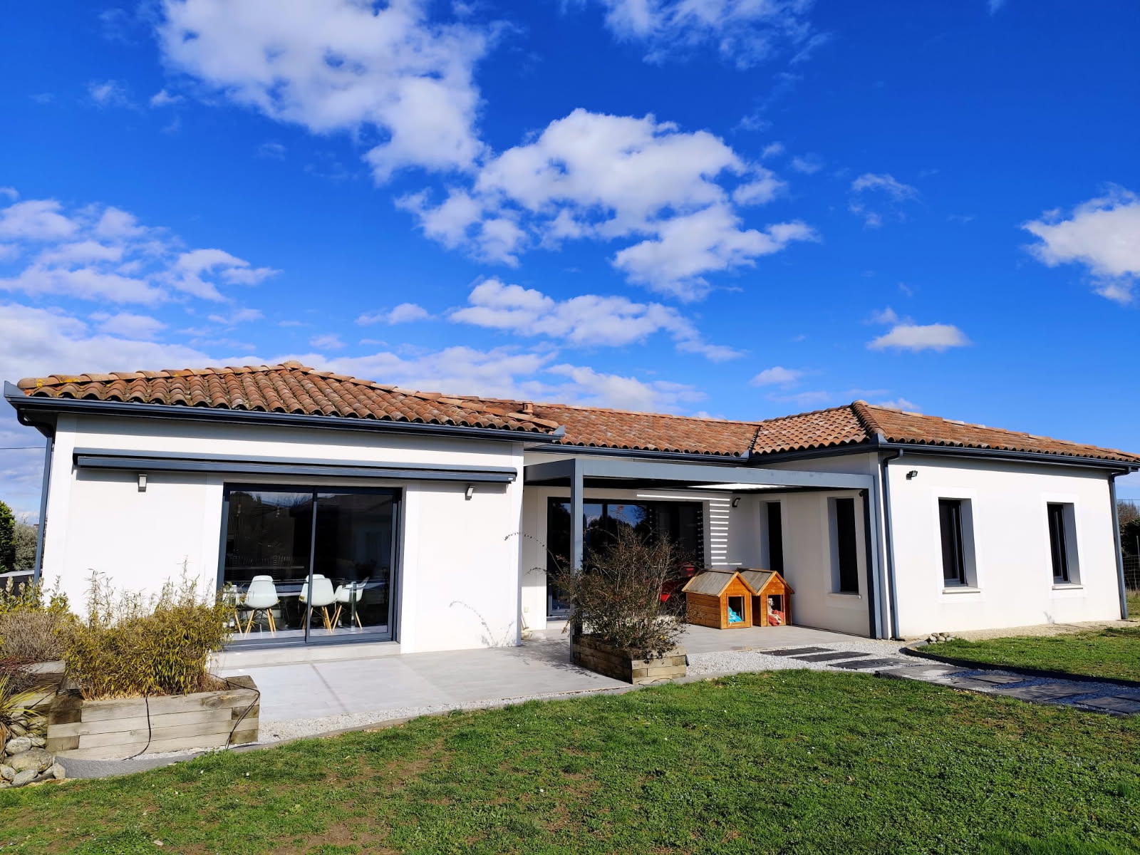 Maison d&rsquo;architecte de plain-pied